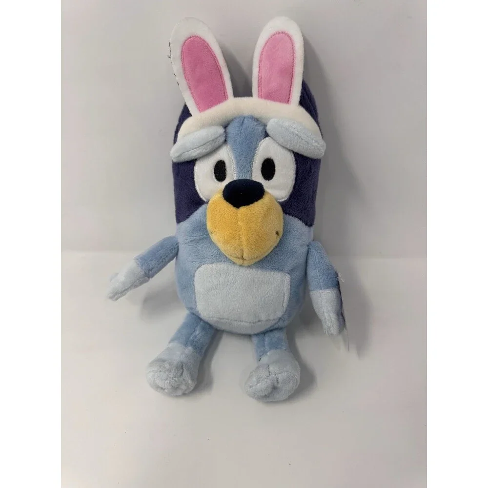 Animal Adventure Bluey 8” Plush Bluey Holding Bunny Stuffed Toy NWT